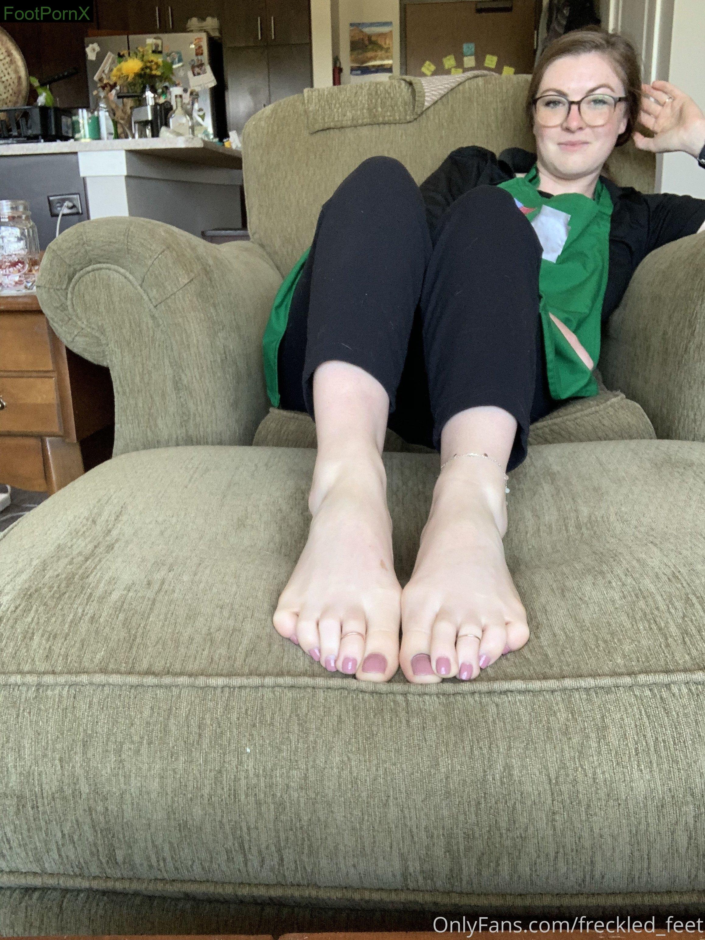 freckled feet feet