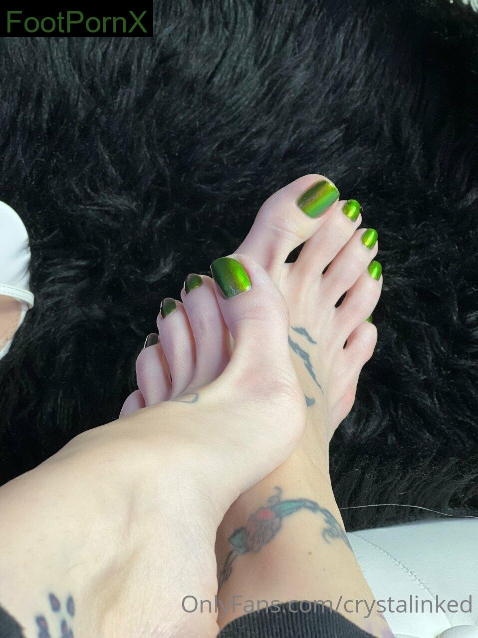 crystalinked feet